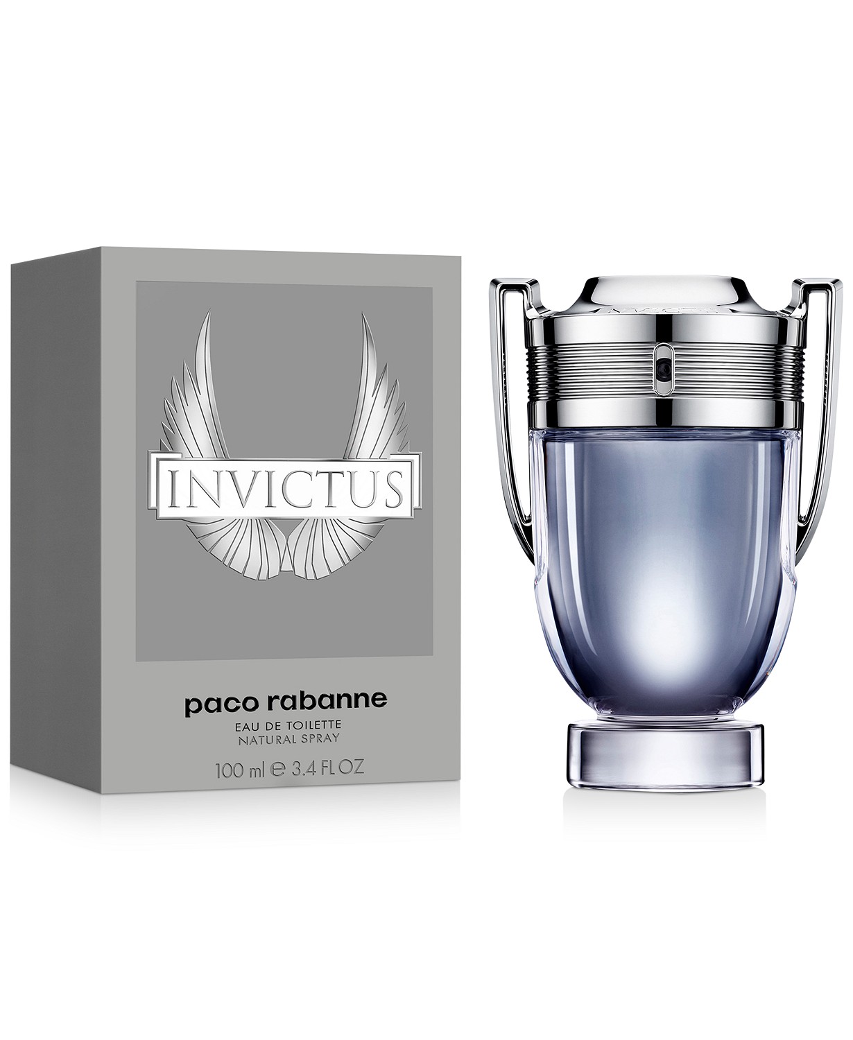 INVICTUS BY PACO RABANNE FOR MEN, 3.4 OZ EDT | RK Health and Beauty Palace