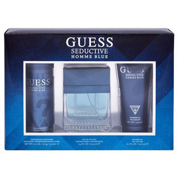 GIFT/SET GUESS SEDUCTIVE HOMME 3PC  3. Perfume By GUESS For MEN