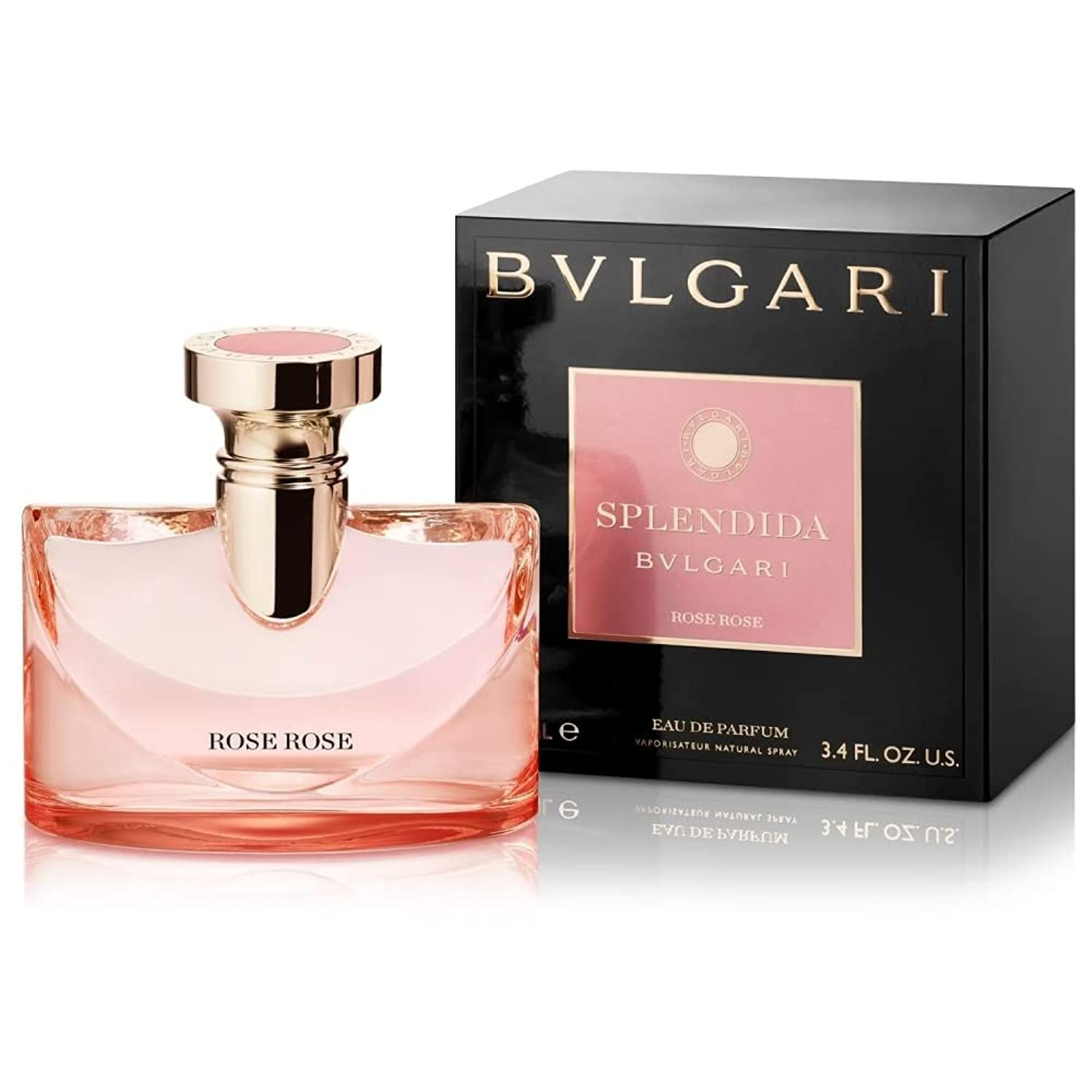 61uve-V7ROL._SL1500_ SET BVLGARI SPLENDIDA ROSE ROSE 2 PCS.: 3.4 EDP + SILK BANDEAU FOR WOMEN. Perfume By For - Image 1