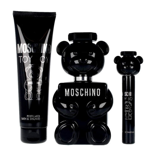 GIFT/SET MOSCHINO TOY BOY 3 PCS. BY MOSCHINO: 1. Perfume By MOSCHINO For MEN