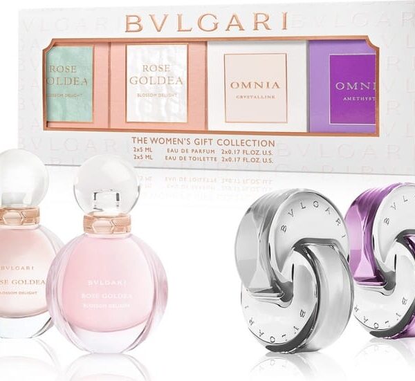 ROSE GOLDEA BLOSSOM DELIGHT 4 PCS GIFT SET BY  BVLGARI FOR WOMEN