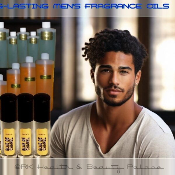 BLUE DE CHANEL-TYPE MEN'S Roll On Body Oil Perfume 10 ML 3x /1 oz