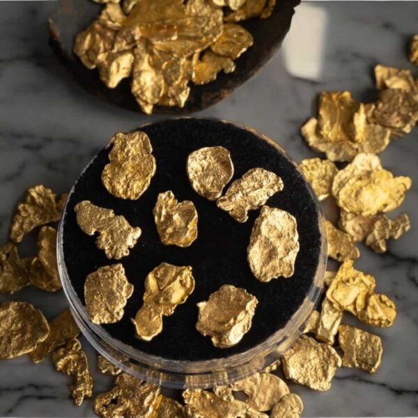 Brilliant Large Leaf Gold Nuggets — 5g Collection