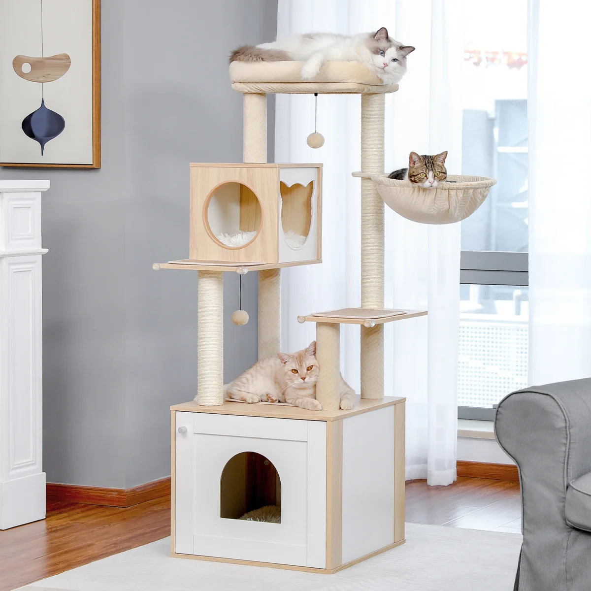 Multi-Level Scratching Post Cat | RK Health and Beauty Palace