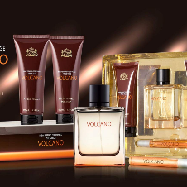 VOLCANO BY NEW BRAND 4 PCS. SET: Perfume By  For SP 43