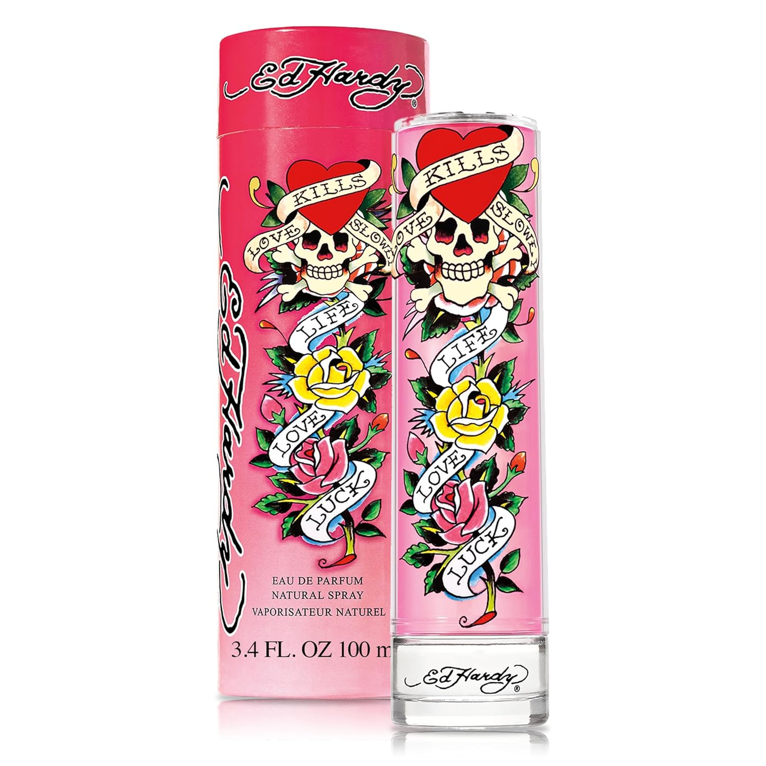 81MF190SyAL._SL1500_ ED HARDY 3.4 EDP W. DESIGNER:ED Perfume By For - Image 1