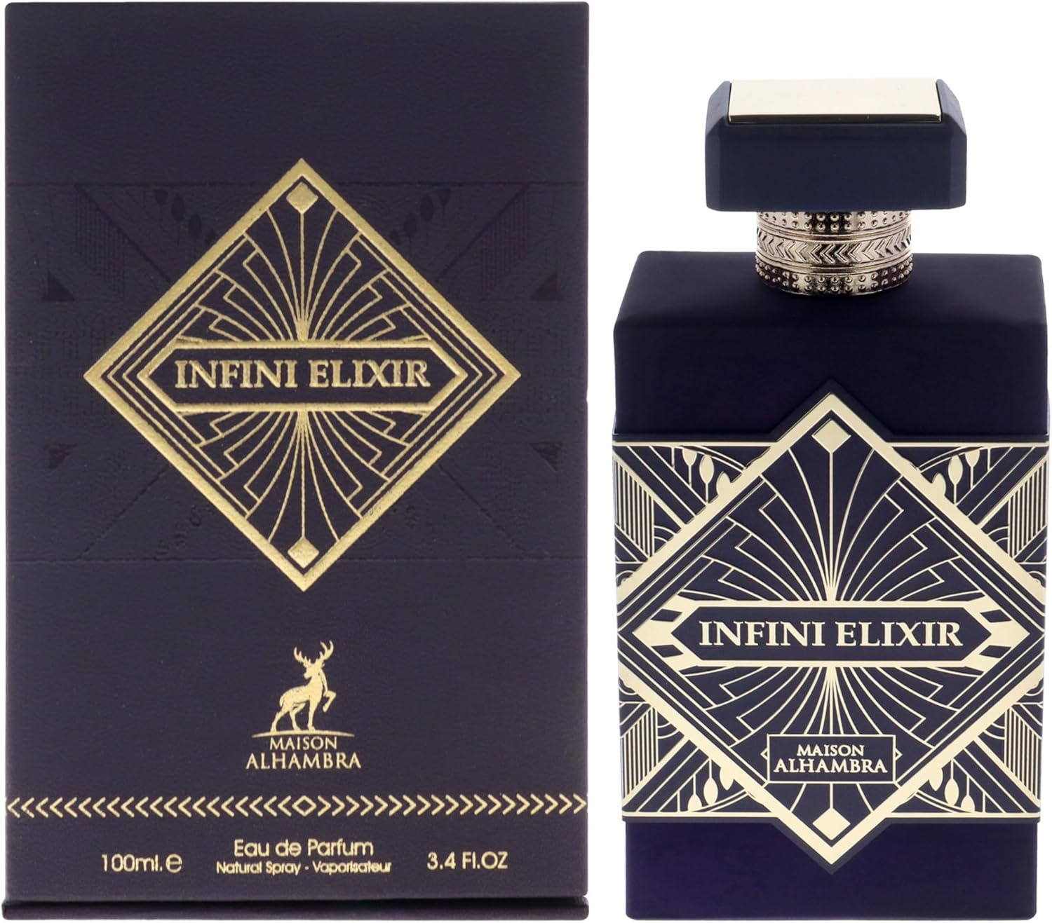 81nn7c3PIML._AC_SL1500_ MAISON ALHAMBRA INFINI ROSE 3.4 EDP SPRAY M. DESIGNER Perfume By For - Image 1