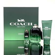 GIFT/SET COACH GREEN 3PC  3.4 EAU DE TOILETTE SPRAY + 3.4 SHOWER GEL + 0. Perfume By  For DEIGNER:OAC