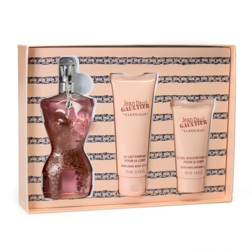 GIFT/SET JEAN PAUL GAULTIER 3 PCS.  3.4 FL Perfume By JEAN PAUL GAULTIER For WOMEN