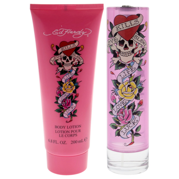 BY CHRISTIAN AUDIGIER ED HARDY(W)(H/B)2PC Perfume By  For WOMEN