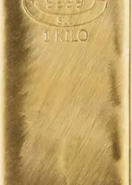 1 KILO ( 32.15 TROY OUNCES )VARIOUS MINTS .9999 FINE GOLD BAR