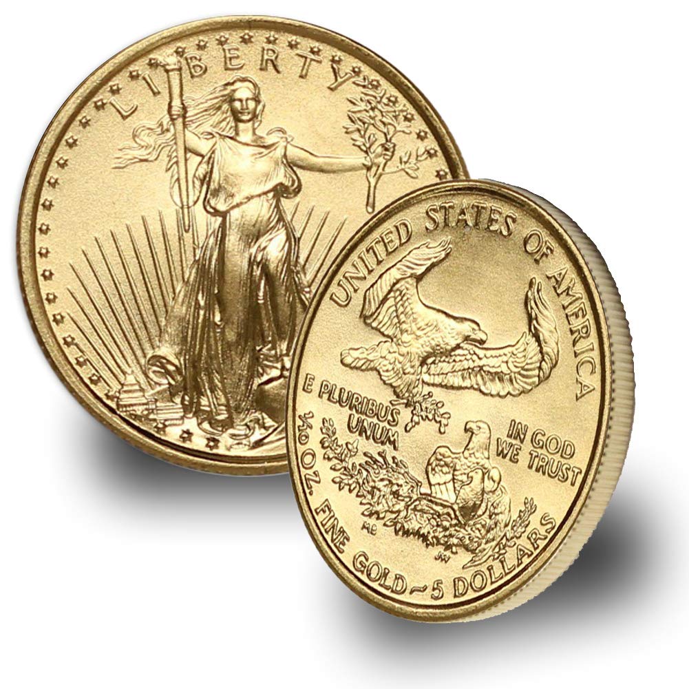 712Gnqekk-L._SL1001.jpg 1986 - Present 1/10 oz American Gold Eagle (Random Year) - Image 1